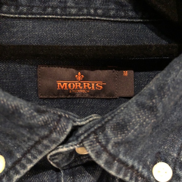 Morris Stockholm denim button down - Picture 3 of 6